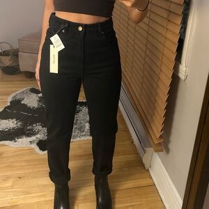 ROLLA’s (NEW) Black High-Waisted Women's Jeans